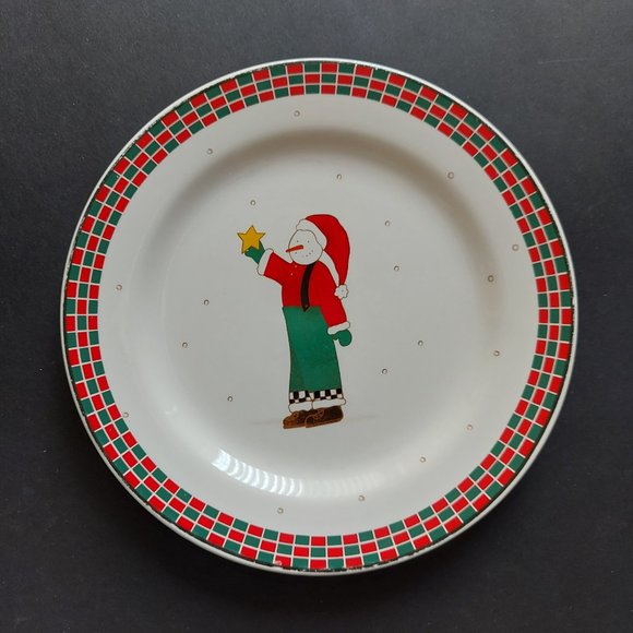 Cute 8" Santa Plate. - Picture 1 of 4
